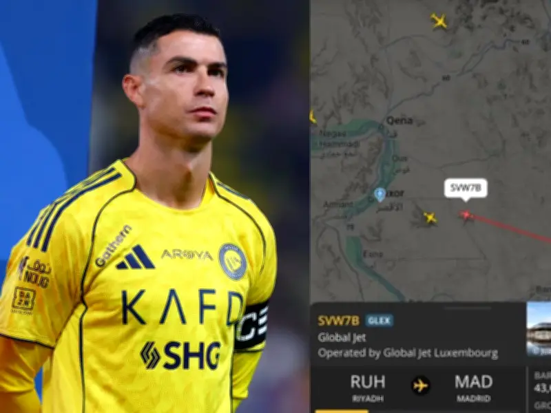 Cristiano Ronaldo: ¿Huyó de Arabia Saudita por el conflicto o sigue en Riyadh?