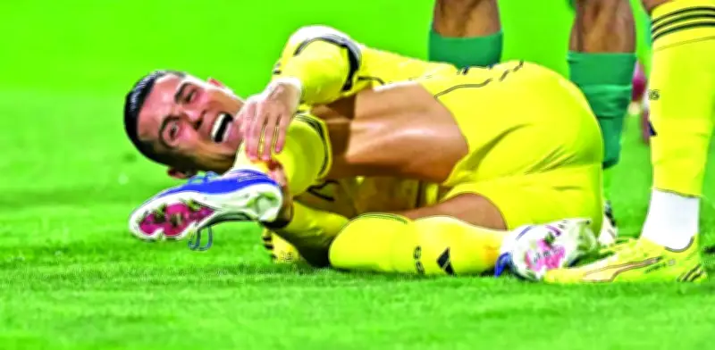 Cristiano Ronaldo sufre lesión en tendón de la corva; duda para amistoso ante México