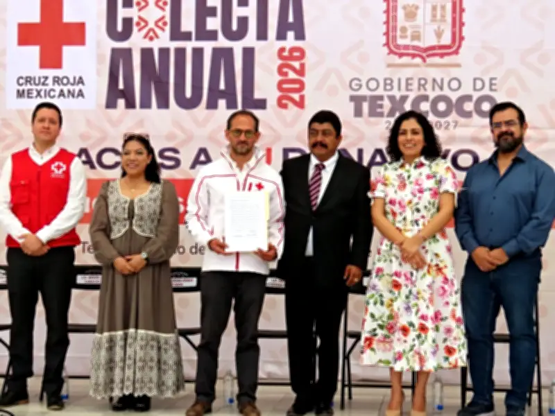 Cruz Roja de Texcoco tendrá sede propia tras 50 años en espacios rentados