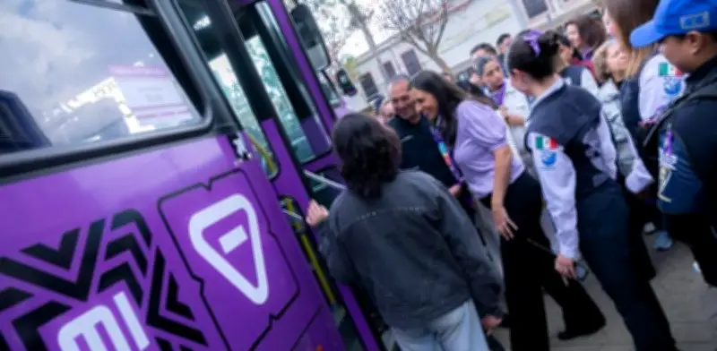 Cuajimalpa implementa autobuses exclusivos 'María' para mujeres en Ruta 114