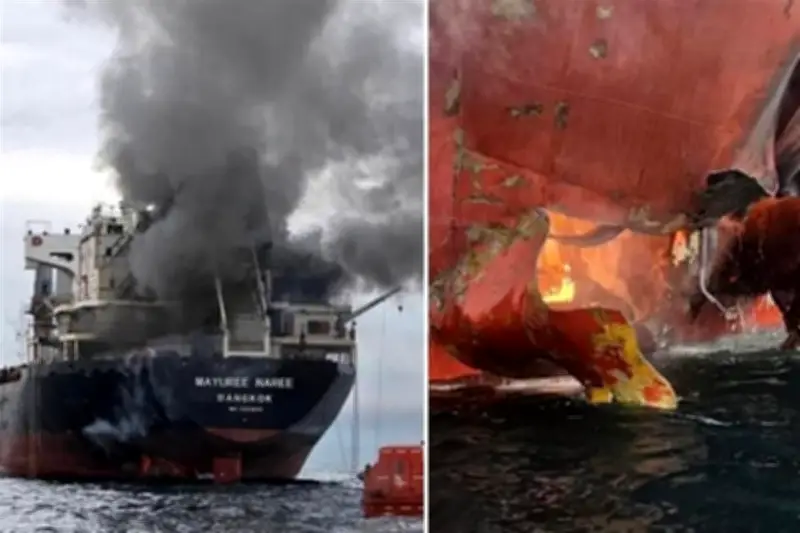 Cuatro buques mercantes atacados en el Estrecho de Ormuz, elevando tensiones globales