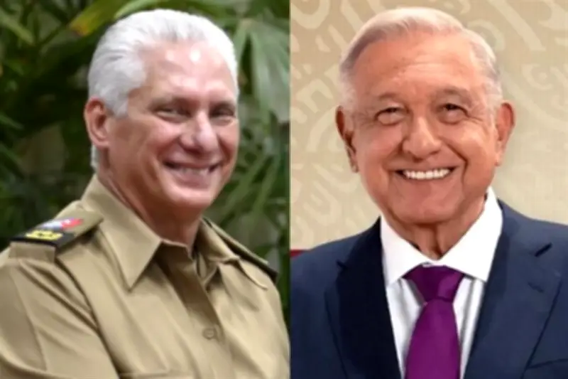 Díaz-Canel agradece a AMLO su apoyo permanente a Cuba en medio de crisis económica