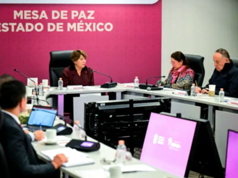 Delfina Gómez reporta caída del 30% en homicidios dolosos con Estrategia Oriente