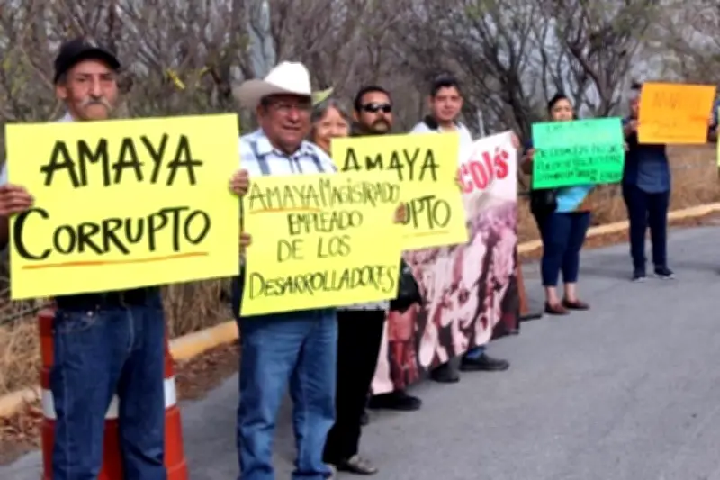 Denuncian trabas burocráticas para escriturar ejido San Nicolás en Nuevo León