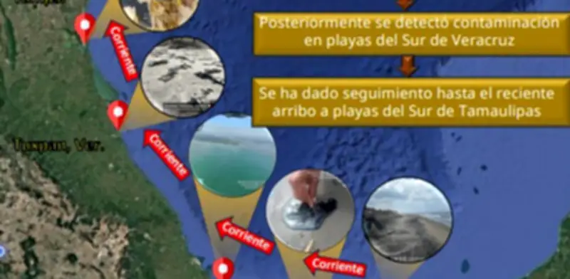 Derrame en Golfo de México: investigan falla estructural en plataforma de Pemex