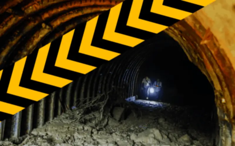 Derrumbe en mina de Sinaloa deja atrapados a cuatro mineros en zona de difícil acceso