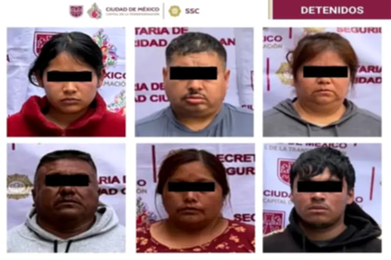 Desarticulan banda de secuestro virtual en CDMX; seis detenidos