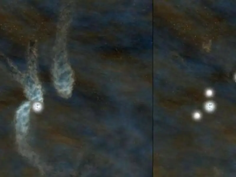 Descubren el sistema estelar cuádruple más compacto del universo conocido