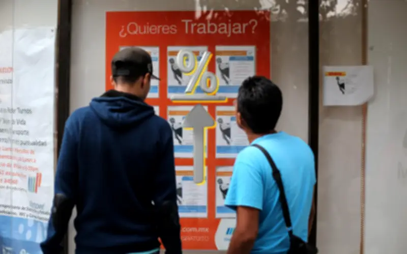 Desempleo en México sube a 2.6% en febrero, según datos del Inegi
