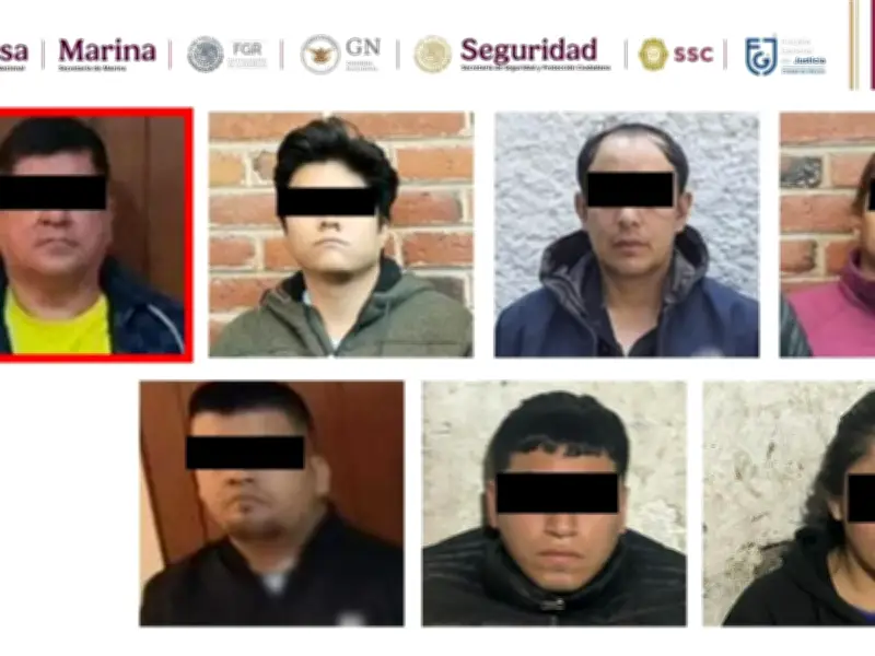 Desmantelan a 'Los Malportados': 9 detenidos en operativo contra narco y secuestro en CDMX y Edomex