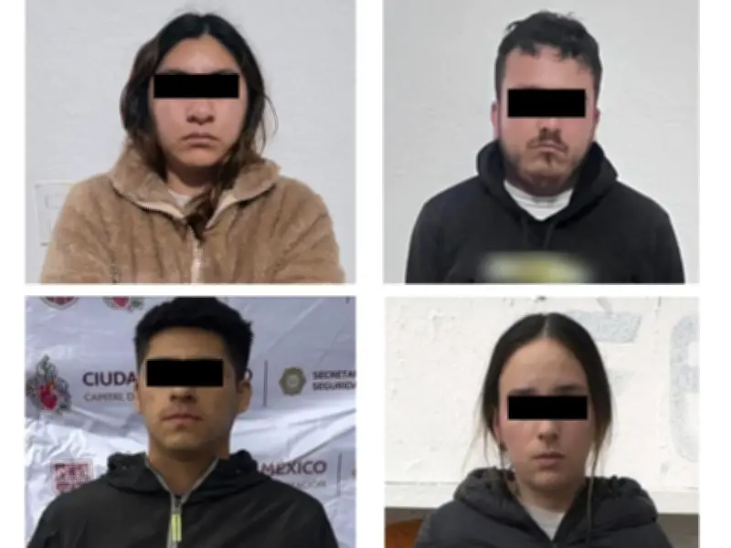Desmantelan red de extorsión 'gota a gota' con detención de colombianos y mexicanos en CDMX