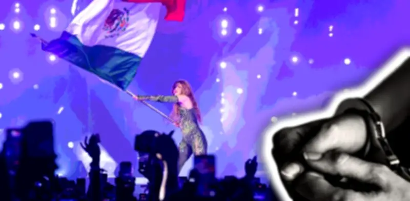 Detienen a 10 personas durante masivo concierto de Shakira en el Zócalo de la CDMX