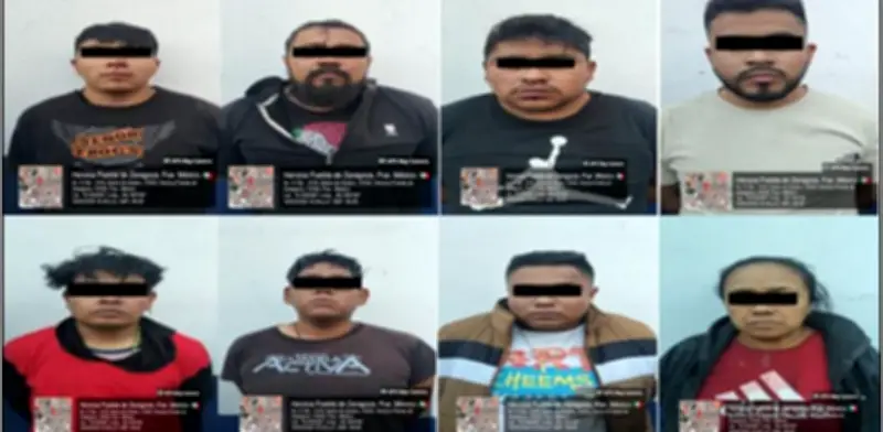 Detienen a 16 presuntos miembros de La Familia Michoacana en operativo en Puebla