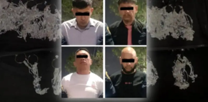 Detienen a 4 colombianos por robar 739 piezas de plata a comerciante en Benito Juárez