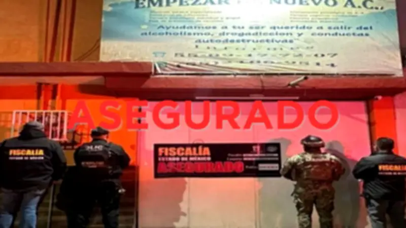 Detienen a cinco por homicidio en centro de rehabilitación de Ecatepec, Estado de México