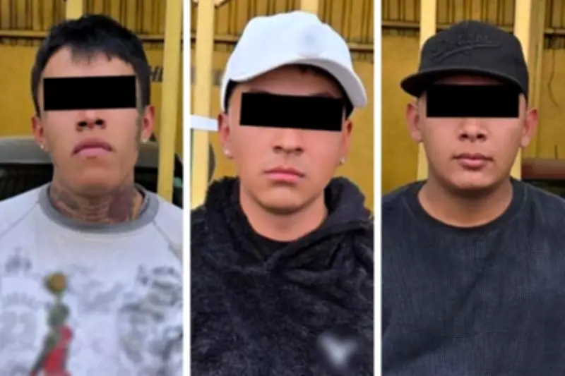 Detienen a cuatro hombres tras balacera por despojo en Tláhuac; menor de 16 años dispara a policías
