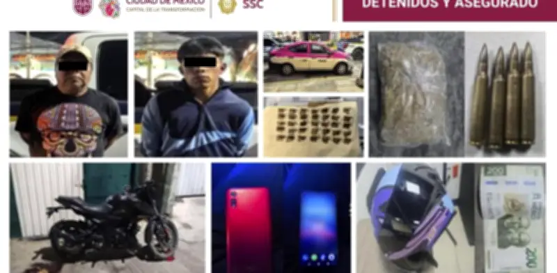 Detienen a dos hombres por homicidio de joven en Milpa Alta tras cerco virtual