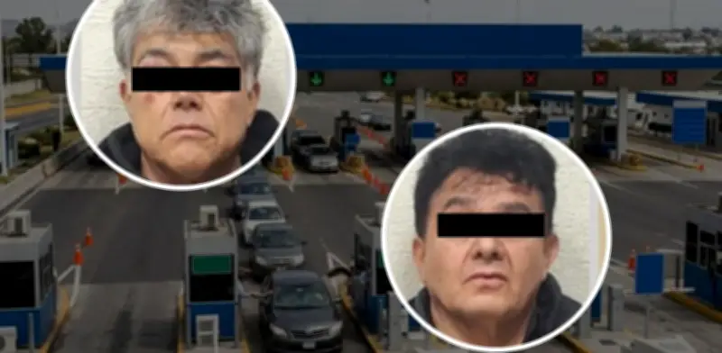 Detienen a dos hombres que intentaron robar caja fuerte en caseta de Texcoco