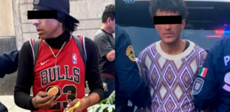 Detienen a dos presuntos lanza piedras en alcaldías Cuauhtémoc y Miguel Hidalgo