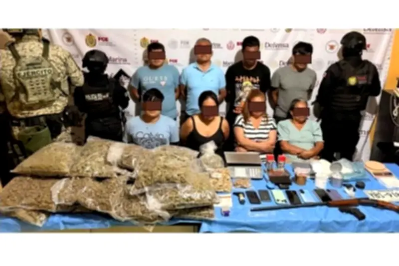 Detienen a hermano de delegada y exesposo de morenista por narcotráfico