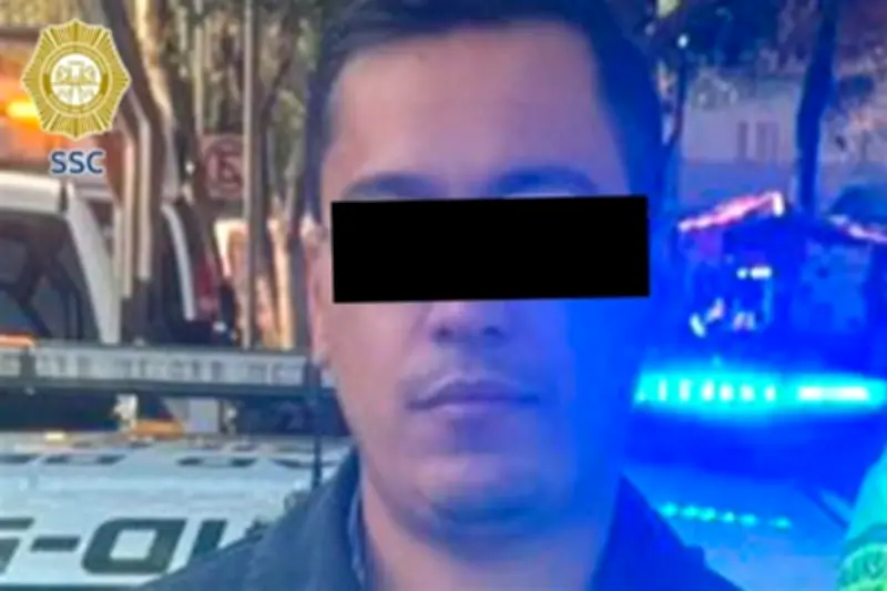 Detienen a motociclista que atropelló a policía de tránsito en incidente vial