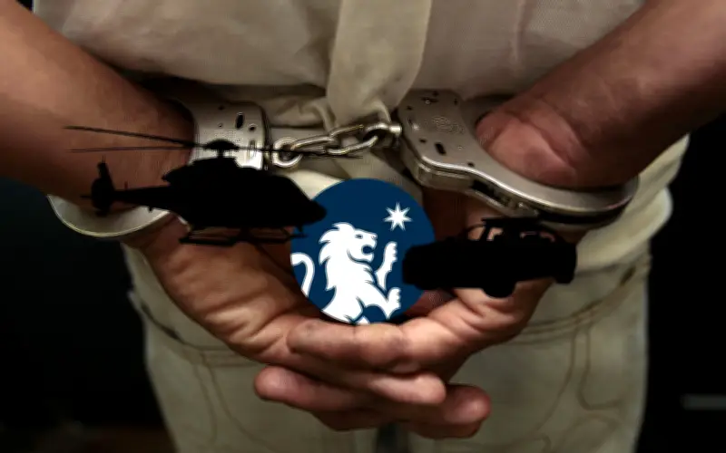 Detienen a presunto ladrón con operativo aéreo y terrestre en Guadalajara Oriente