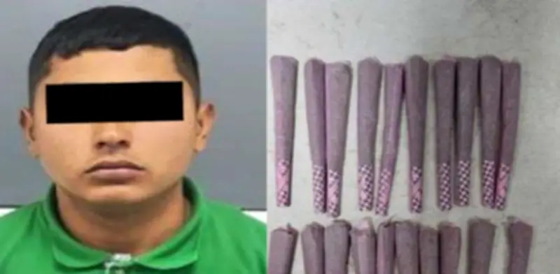 Detienen a presunto prestamista 'gota a gota' con droga en Cuauhtémoc