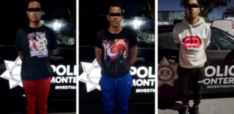 Detienen a tres cubanos con droga en NL; los vinculan a robo en notaría de Coahuila