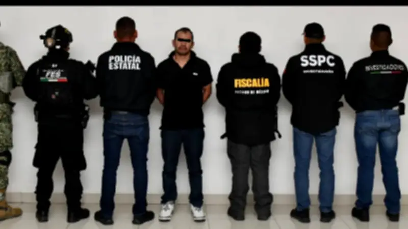 Detienen en Malinalco a 'Comandante Galindo', líder criminal vinculado a grupo de Jalisco