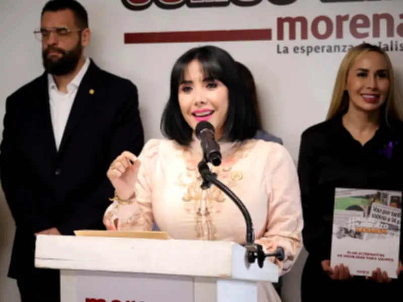 Diputada de Morena denuncia agua sucia en Guadalajara; exige cambios en SIAPA