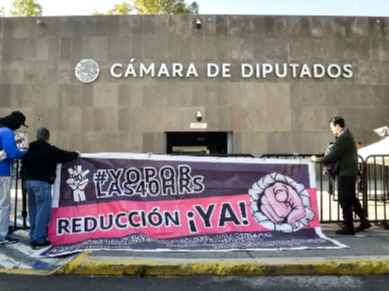 Diputados declaran constitucional la reducción de jornada laboral a 40 horas en México