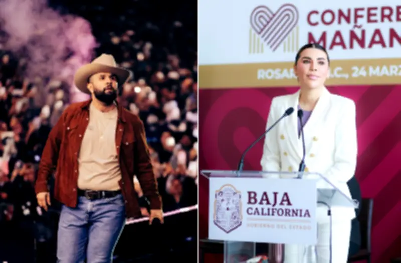 Discrepancias en cifras de concierto de Carín León en Tijuana: 35 mil vs 10 mil asistentes