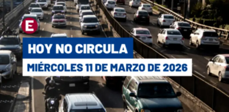 Doble Hoy No Circula este miércoles en CDMX y Edomex por Contingencia Ambiental