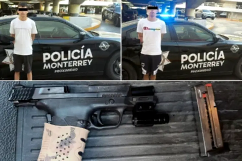 Dos hombres detenidos en Galerías con arma de fuego en posesión ilegal