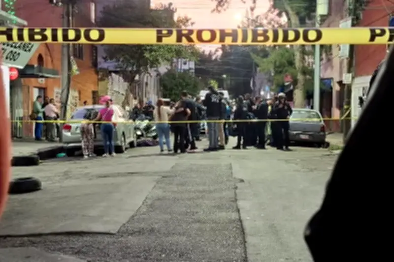 Dos muertos tras ataques en la Cuauhtémoc: violencia en la Ciudad de México