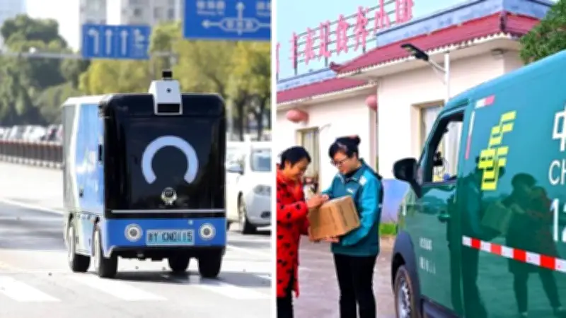 Drones y Vehículos Autónomos Transforman la Entrega de Regalos del Año Nuevo Chino