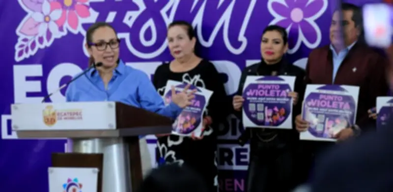 Ecatepec reduce feminicidios 29% y sale del top 10 nacional con Puntos Violeta