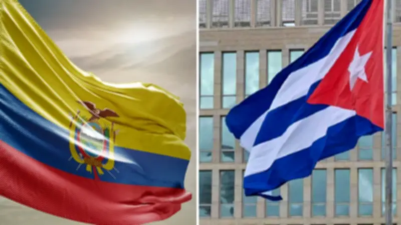 Ecuador rompe relaciones diplomáticas con Cuba y expulsa a su embajador en 48 horas