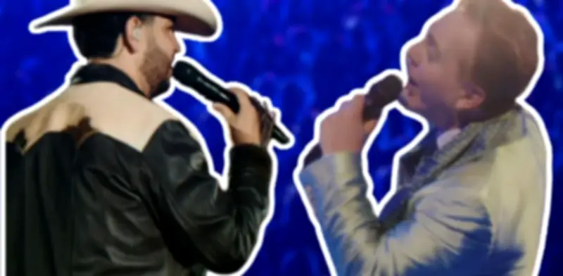 Edén Muñoz y Cristian Castro desatan furor con dueto de 'Azul' y confirman colaboración musical