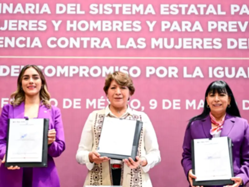 Edomex firma compromiso con 125 municipios para erradicar violencia de género