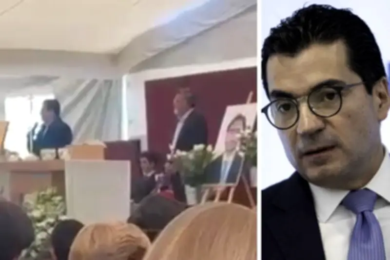 Eduardo Osuna rinde emotivo homenaje a su hijo Diego en ceremonia privada