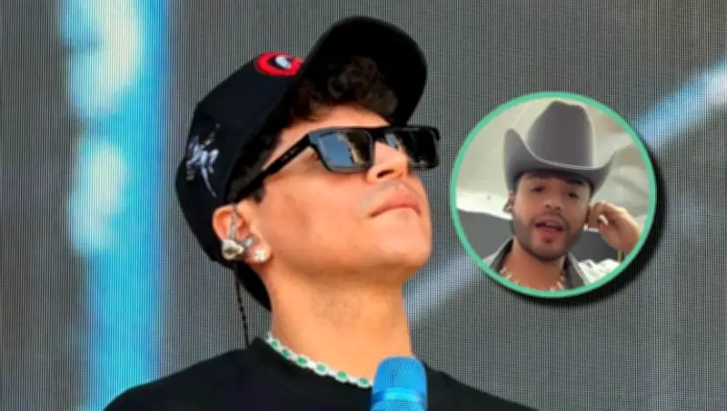 Eduin Caz de Grupo Firme sorprende con barba y desata rumores de injerto estético