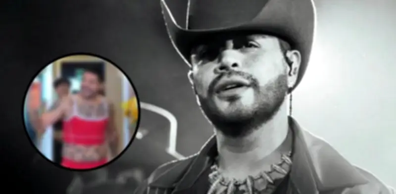 Eduin Caz deja su imagen típica para apoyar el negocio de pilates de su esposa