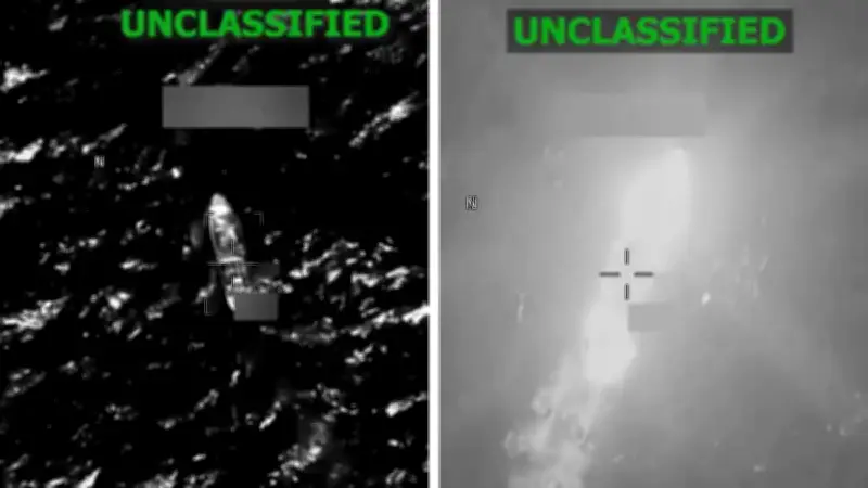 EE. UU. ataca narcolancha en el Caribe: 4 muertos y críticas por violaciones al derecho internacional