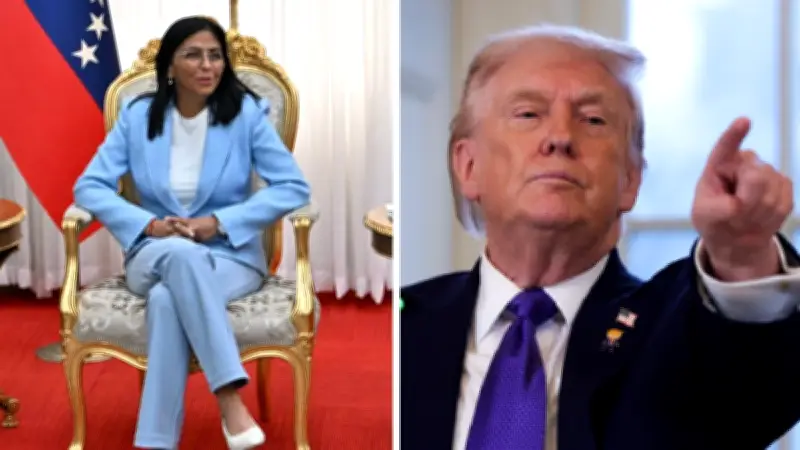 EE.UU. prepara cargos penales contra Delcy Rodríguez por lavado de dinero