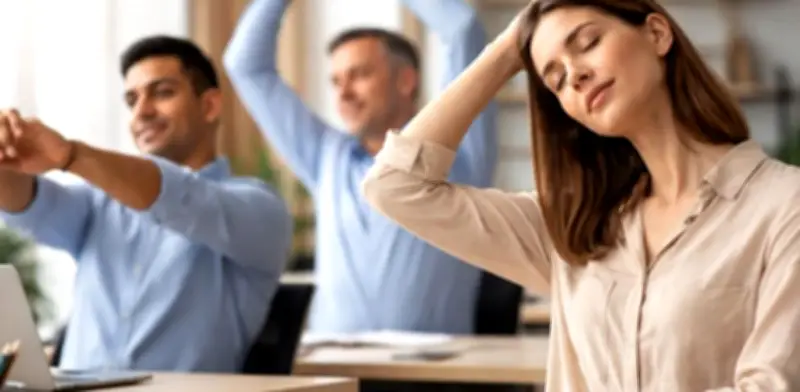 Ejercicios clave para prevenir lesiones laborales por movimientos repetitivos