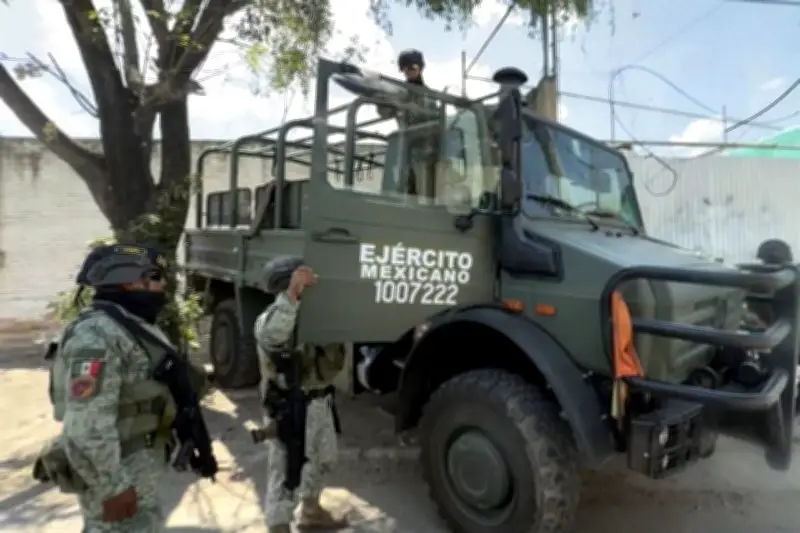 Ejército resguarda evento de CSP en El Salto, Jalisco, ante posibles disturbios