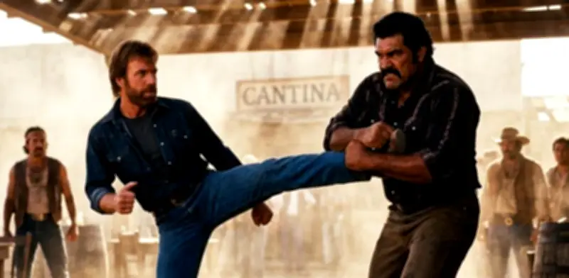 El actor mexicano que desafió a Chuck Norris en 'Firewalker': Miguel Ángel Fuentes