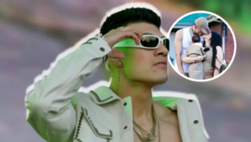 El Bogueto y Ximena Flores presentan a su hija Celine con lujosa carriola Gucci