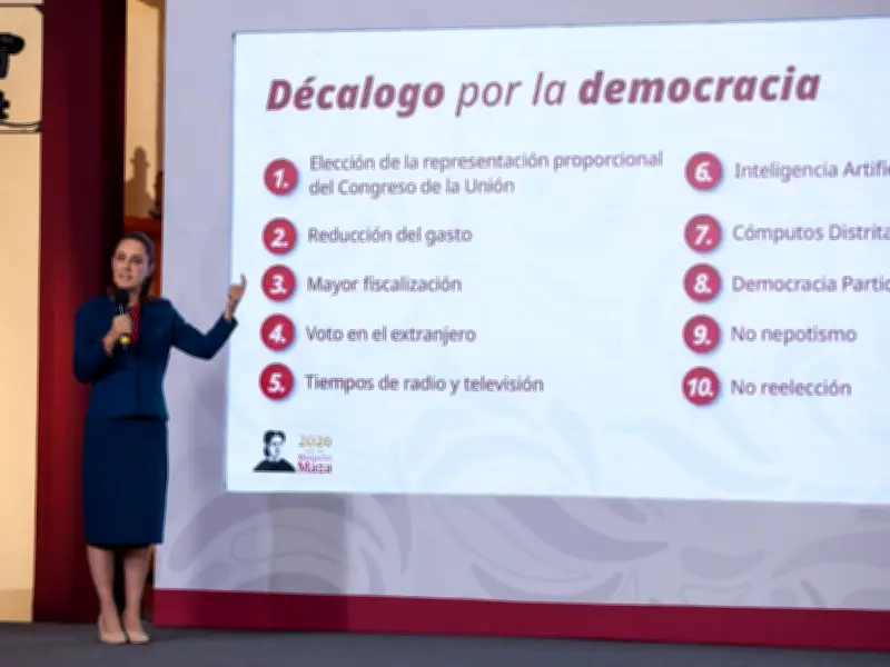 El 'DÉCALOGO' de Morena: Errores ortográficos y promesas incumplidas en la reforma electoral